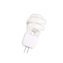 G4 lamp bead mirror headlight pin bulb small spiral energy-saving lamp 5W aisle light crystal two-pin socket light source