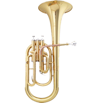 Jinyin Lijian tenor horn B flat instrument beginner adult playing instrument JYBT-E100G lacquer gold holding horn