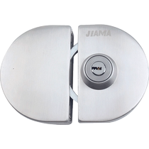 Gemma frameless glass door top clip stainless steel upper and lower lock clip one-word clip seven-word clip floor spring sleeve accessories
