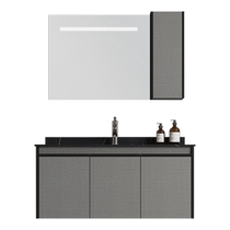 Langjing Slate Bathroom Cabinet Combination Simple Light Luxury Bathroom Washbasin Smart Mirror Cabinet Demisting