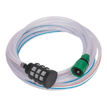 Household 10m portable lithium battery wireless car washing machine water inlet hose suction pipe set filter mesh connector accessories