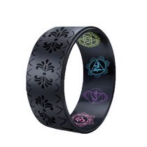 Baiji open-shoulder PU yoga wheel bent back for female beginners Dharma wheel yoga circle Pilates circle equipment