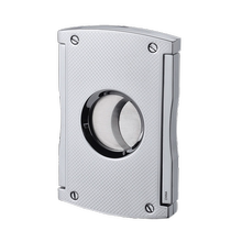 S T Dupont French Dupont cigar cutter portable double door cigar cutter stainless steel 003257