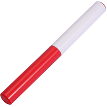 Relay baton for track and field competition aluminum alloy childrens red and white plastic stick kindergarten sports meeting relay baton props