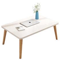 Small Table Bed Desk Floating Window Bedside Table Computer Bedroom Home Sloth Student Dorm Room Sit Ground Ins Brief Solid Wood Legs Children Eat Shelf Writing Desk Notebook Bracket