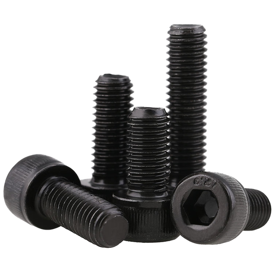 12.9级高强度内六角螺丝加长全牙螺栓圆柱头杯头螺钉M2*3X5X12X30