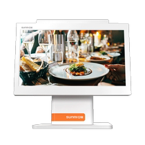 商米餐饮触摸双屏收银机一体机奶茶店饭店快餐点餐机烧烤火锅扫码点菜点单收款机外卖接单打印管理系统软件