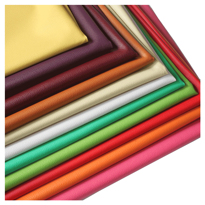 Half a meter price leather fabric pvc artificial leather