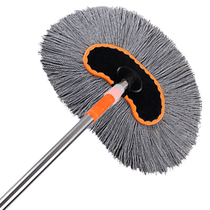 Car wash mop does not hurt the car special retractable car brush car brush car long handle set car wiping soft wool pure cotton