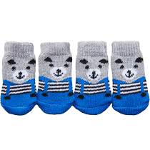 Kitty Puppy socks not dropping anti-catch foot anti dirty teddy Bears Bear Shoe Cover Pets Protective Sleeves Shoes Foot Sleeve Leg Sleeves