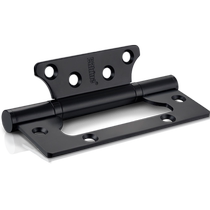 Delai black stainless steel hinge 4-inch thickened folding door hinge mother-and-child bearing hinge ordinary type without slotting