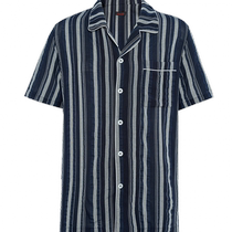 Mr. Admiration pleated cotton mens home wear tops and pajamas for men in spring and autumn can be worn outside NS41E361