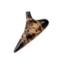 Bird in the Forest Ocarina 12-hole alto C key AC beginner entry plain-fired professional performance comes with teaching materials leather bag