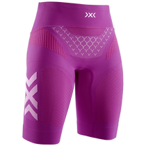 X-BIONIC 4 0 Womens Shorts Womens Sports Tight Shorts Marathon Long Running Compression Pants