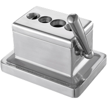 CigarKing Cuban cigar cutter desktop four-hole cigar scissors V-shaped cutter cigar pliers set hole punch