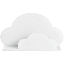 Cloud shelf childrens room model room wall-mounted ins style creative wooden soft wall decoration shelf