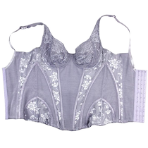 Tingmei Shaping Top and Vest Push Up Breast Support and Abdominal Control Womens Underwear Long Bra Waist Body Shaping Corset