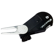 Golf green fork green repair fork multi-function tool fork golf ball mark with scorer function