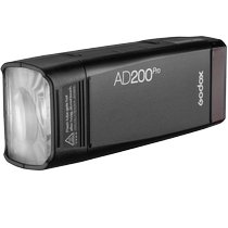 Godox AD200pro outdoor shooting flash lithium battery TTL photography light portable SLR camera pocket dual lamp head