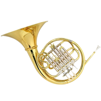 Xinghai French horn instrument B flat bell mouth single row XFH-200 four button B flat F double row French horn XFH-300