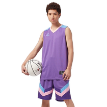 Quasier 2024 new adult sports competition training loose perspiration sweatshirt basketball suit non-customized clearance