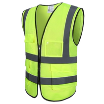 Reflective vest construction waistcoat engineering imprint custom traffic male car reflective clothing reflective safety vest