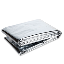 Fire outdoor emergency blanket life-saving blanket insulation blanket life-saving sun protection and rain-proof tent aluminum film travel equipment