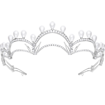 HEFANG He Fang Jewelry Emerald Crown Crown Wedding Dress Hairband Headwear Customized Birthday Gift