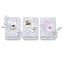 Photo wall punch-free room decoration ins style background wall self-adhesive internet celebrity photo wall hanging