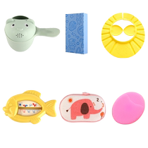 Bath artifact baby bath Spongebob shampoo brush silicone bath cotton rub plaster childrens products bath towel