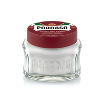 PRORASO Mens Pre-shaving Massage Cream Sandalwood Fragrance Type Italian Imported Cleansing Milk Moisturizing Type 100ML