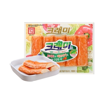 Korean imported Keshimei ready-to-eat crab-flavored crab meat sticks low-fat healthy light sushi 90g hot pot barbecue