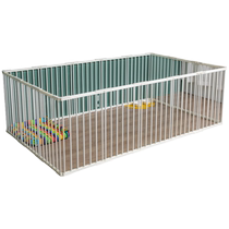 Dog cage cat cage large medium and small dog household pet dog fence fence indoor isolation door fence iron cage