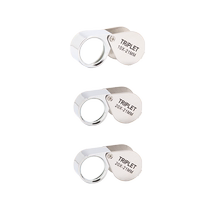 Magnifying glass high-power high-definition 10x20x30 times mini portable folding watch repair jewelry appraisal special