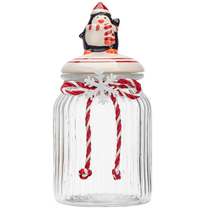 Morden Housewives Candy Jar Food Grade Cute Glass Bottles Storage Sugar Jars Tea Sealed Jars snacks Intake Jar