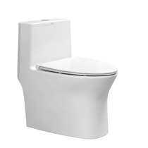 HEGII Hengjie Salle de bains Anneau antibactérien Super Cyclone permettant déconomiser leau Toilet Bowl pour toilettes assises 601D