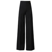 Danbaoluo Latin dance pants womens high waist ballroom dance pants modern dance ballroom dance ballroom dance pants black