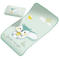 Children Cool Mat Kindergarten Special Summer Ice Silk Soft Mat Afternoon Nap Small Cool Mat Baby Usable Summer Breathable Washable