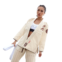 FLUORY Brazilian Jiu-Jitsu uniform for men personalized lined anti-wear clothing bjj gi judo uniform professional training uniform for women