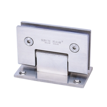304 stainless steel bathroom clip 90 degree door clip folding shower room clip frameless glass door hinge accessories hinge