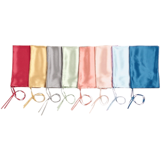 蚕花娘娘真丝枕巾100桑蚕丝成人枕套高档儿童单人丝绸枕头巾枕套