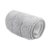 Enlarged 38cm flat mop head replacement cloth mop sticky household floor mop tile wooden floor lazy mop