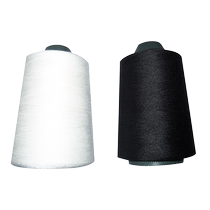 Ligne noire et blanche de haute qualité 4000 yard-stitched home couture machine à coudre grand axe ligne machine à coudre noir ou blanc