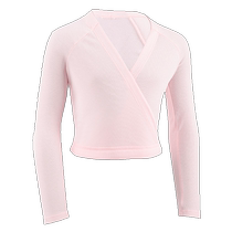 Decathlon childrens performance clothing womens practice ballet lace-up slimming coat dance cardigan KIDX