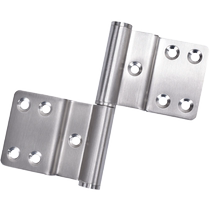 Stainless steel 4-inch flag-shaped hinge double twist thickened removable fire door hinge 360 ​​degree folding single piece price