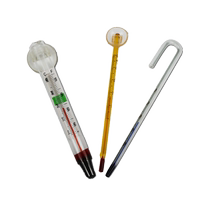 Aquarium thermometer fish farming water thermometer tropical fish water temperature measurement instrument fish tank aquarium water temperature measurement instrument