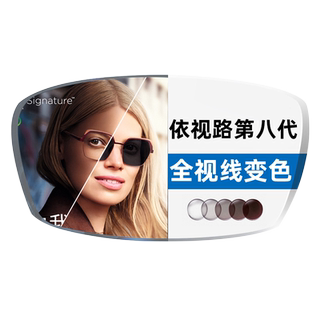 The eighth generation color-changing anti-fog-changing lenses of yishilu