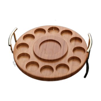 Wooden pallet living room high-end cup holder
