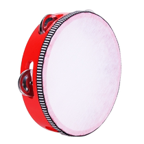 Tambourine Childrens Xinjiang Dance Examination Professional Percussion Instrument Baby Hand Pat Kindergarten Teacher Uses Tambourine to Rattle the Bell