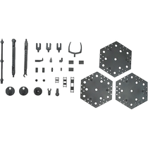 Bandai Model Accessories Movable Base 4 Black Gundam Gundam